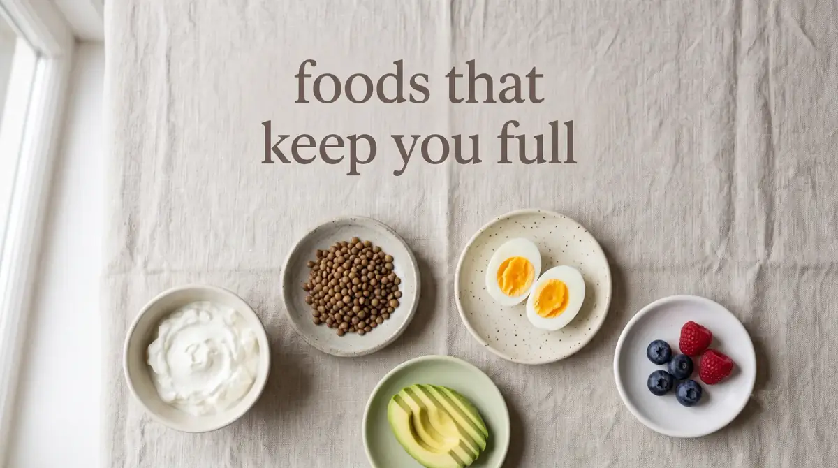 Best Foods for Weight Loss That Keep You Full