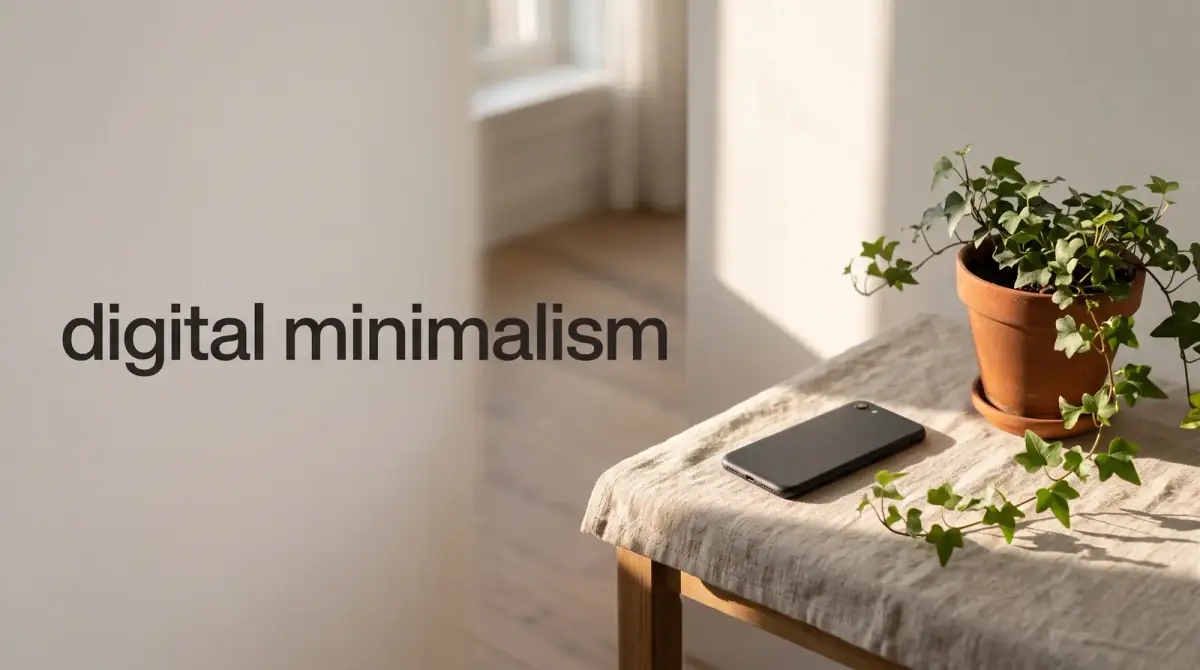 Digital Minimalism: Take Your Attention Back
