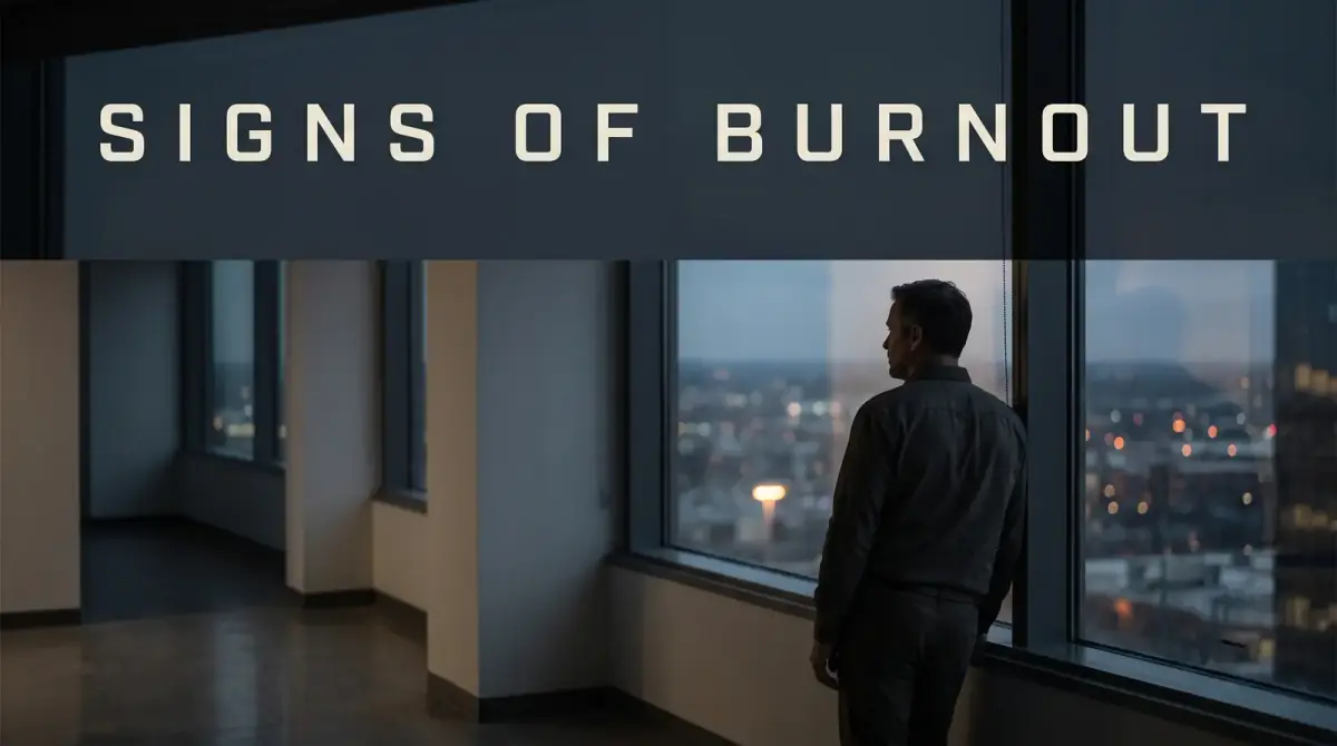 Early Warning Signs of Burnout You Shouldn't Ignore