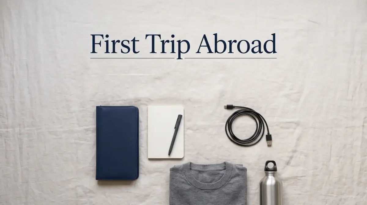 First International Trip Checklist for Beginners
