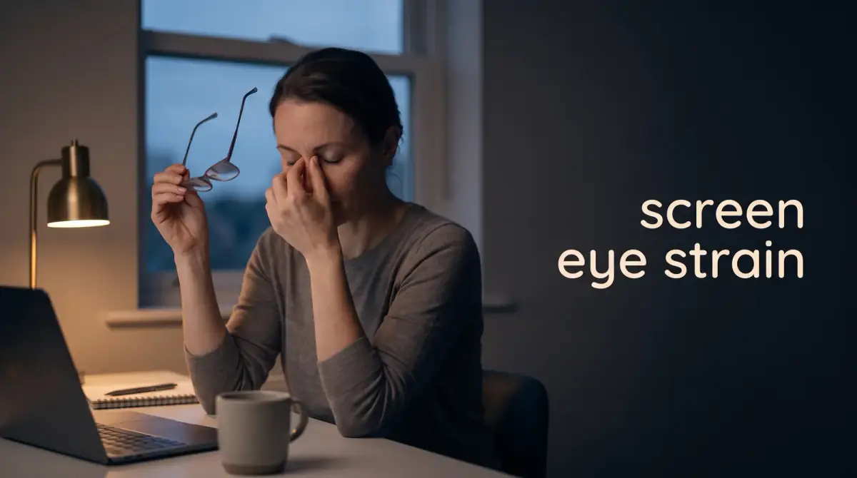 How to Relieve Eye Strain From Screens: A Real Guide