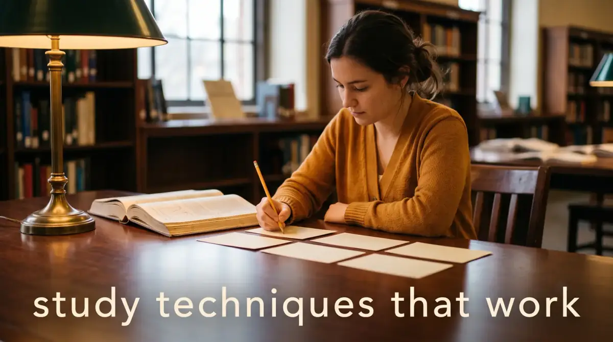 Study Techniques That Actually Work: A Proven Guide