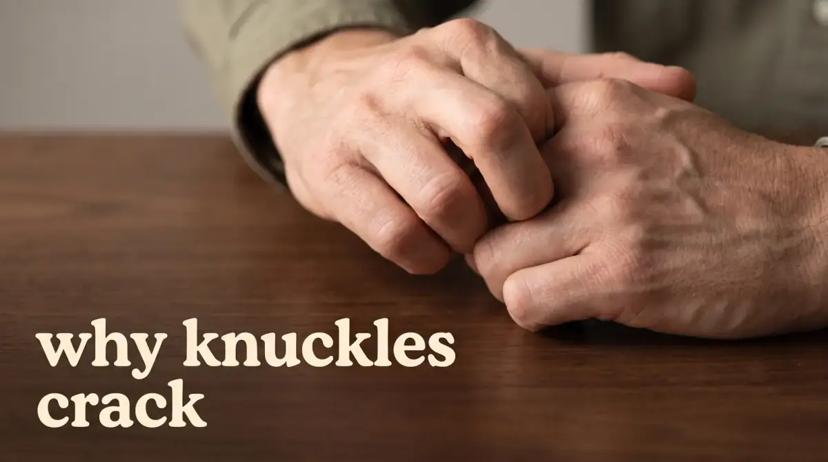 What Happens When You Crack Your Knuckles? The Real Answer