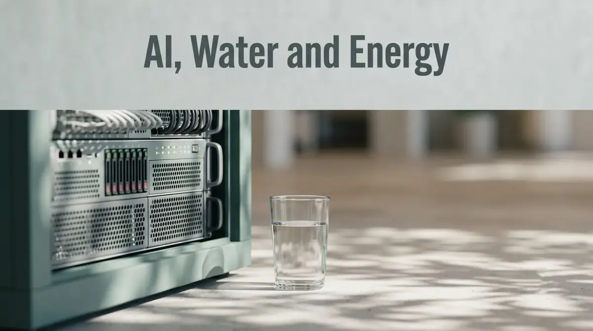 a server rack with a glass of water beside it on a plain concrete surface