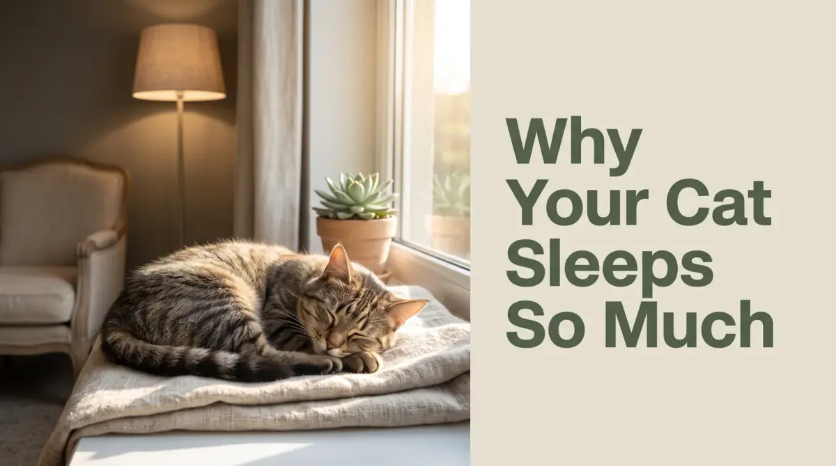 a cat curled asleep in a warm, sunny spot on a windowsill, peaceful