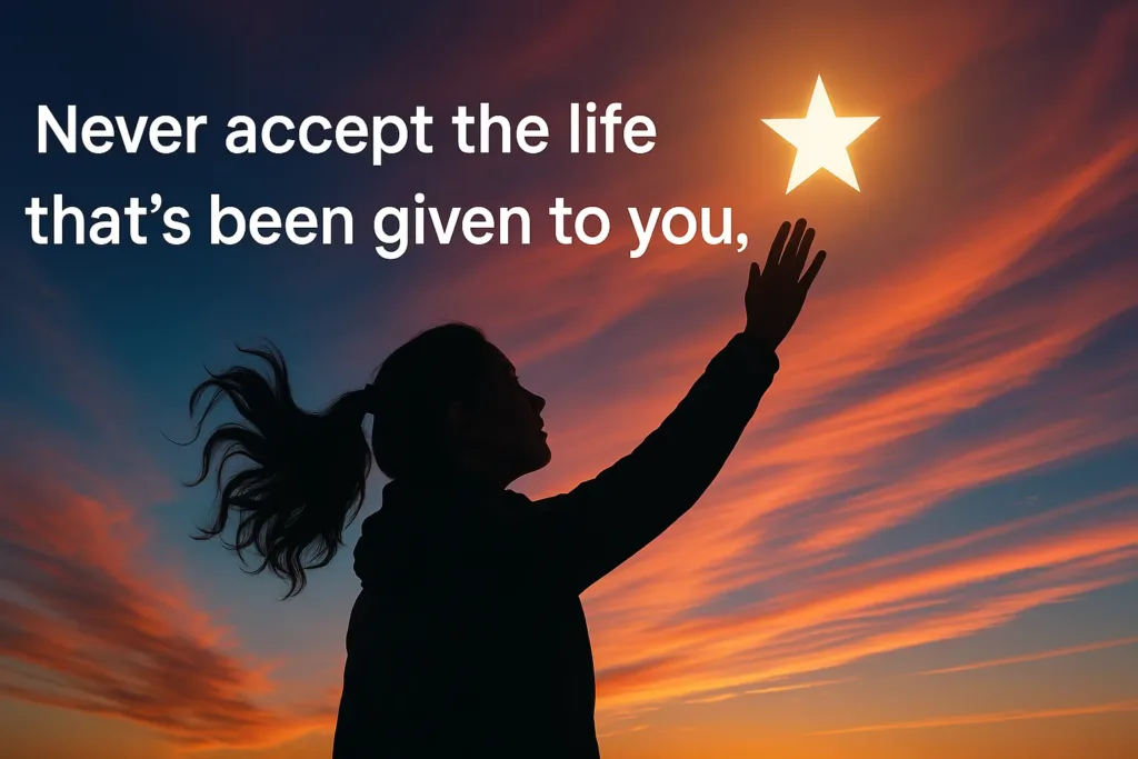 reclaim control over your life