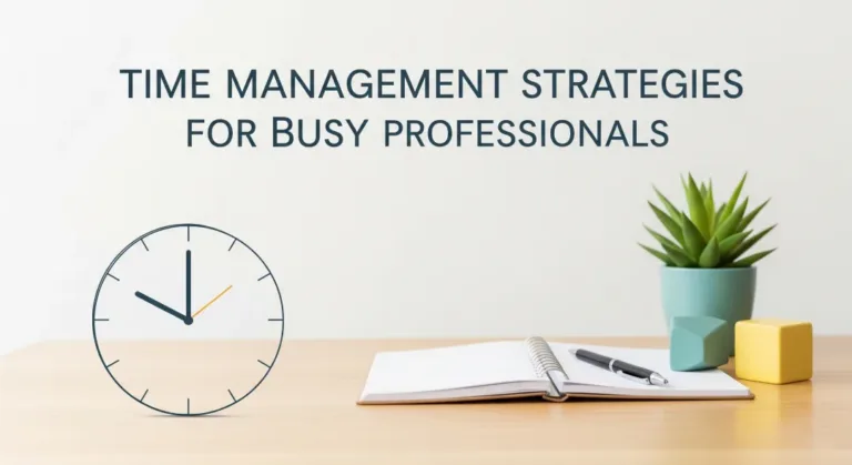 Time Management for Professionals